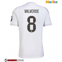 Moške Nogometnih dresov Real Madrid Federico Valverde #8 Domači 2025-26 Kratki rokavi